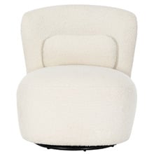 Monty Boucl&eacute; Swivel Armchair